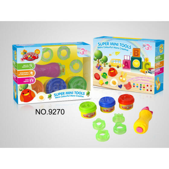 Plasticine set Small tools, 1612K217