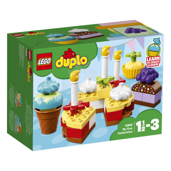 10862 LEGO®  DUPLO My First Manas pirmās svinības