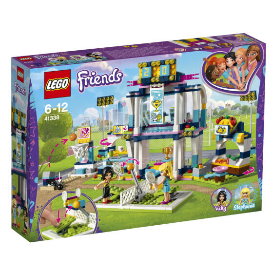 41338 LEGO®  LEGO Friends Stefānijas sporta arēna