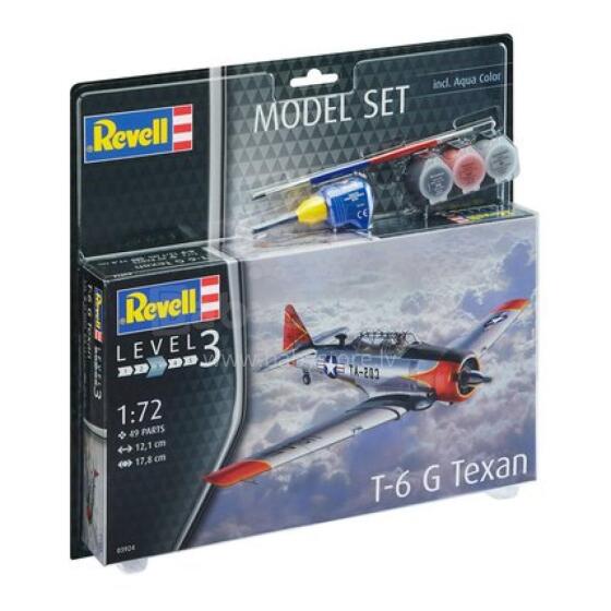 REVELL saliekams modelis Set T-6 G Texan, 63924