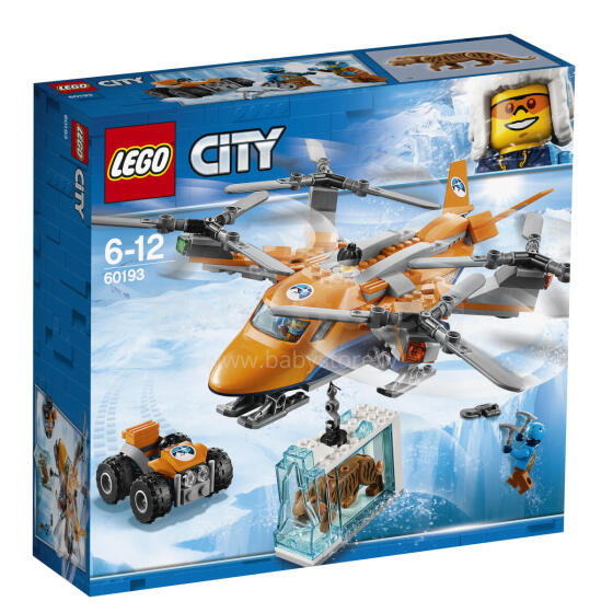 60193 LEGO® City Arctic Expedition Arkties krovininis orlaivis