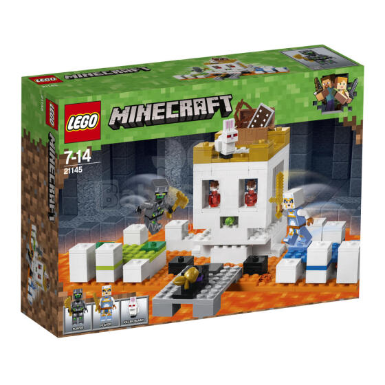 21145 LEGO® Minecraft Kaukolės arena