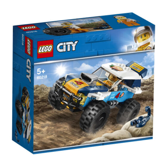 60218 LEGO® City Great Vehicles Dykumų ralio automobilis