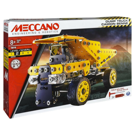 MECCANO konstruktorius Šiukšliavežė, 6042093