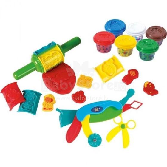 PLAYGO DOUGH komplekts ROLL & SHAPE SUPER TOOLS, 8685