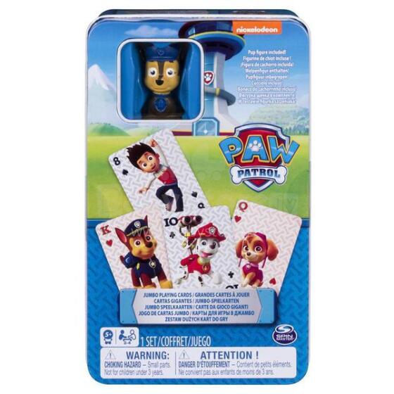 SPINMASTER GAMES Paw Patrol Card game with Figures, 6044336