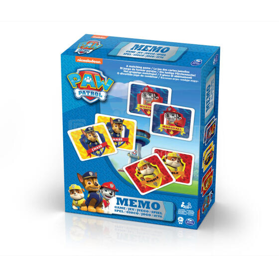 SPINMASTER GAMES memory game Paw Patrol, 6033326