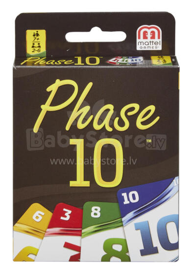 UNO kāršu spēle Phase 10, FFY05