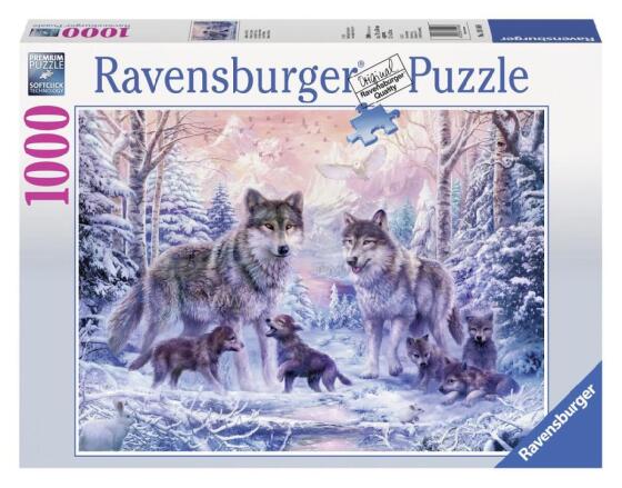 RAVENSBURGER dėlionė Arktiniai Vilkai, 1000d., 191468