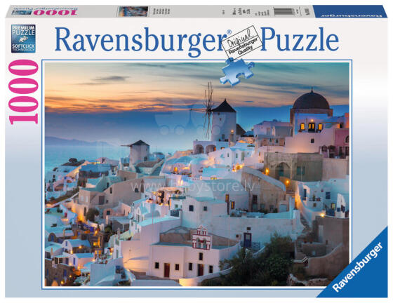 RAVENSBURGER pusle "Santorini" 1000tk, 196111