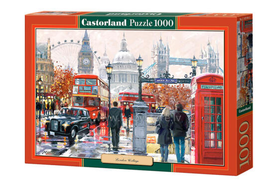 CASTORLAND puzzle London Collage, 1000 el.  C-103140-2