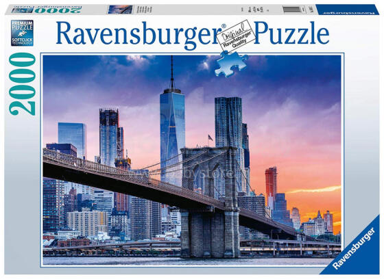 RAVENSBURGER dėlionė Niujorko panorama, 2000d., 16011