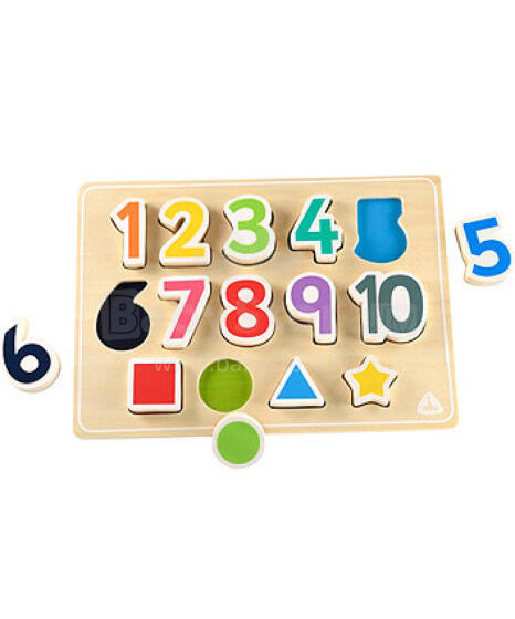 ELC Shape & Number Puzzle, 146279