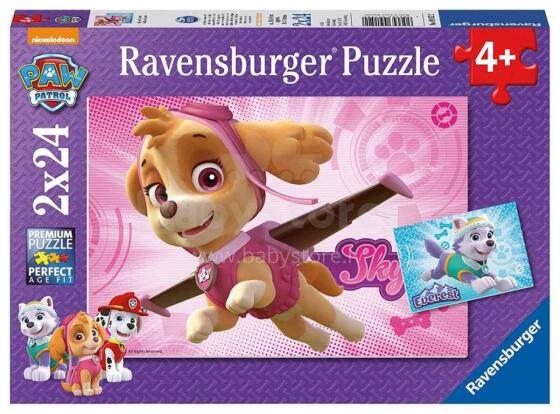 RAVENSBURGER dėlionė Skye & Everest 2x24vnt, 9152