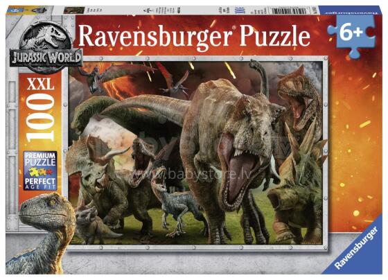 RAVENSBURGER dėlionė World:Fallen Kingdom 100vnt, 10915