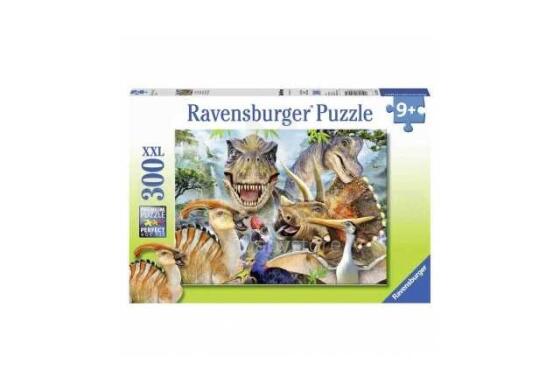 RAVENSBURGER dėlionė Dino Selfies 300vnt, 13246