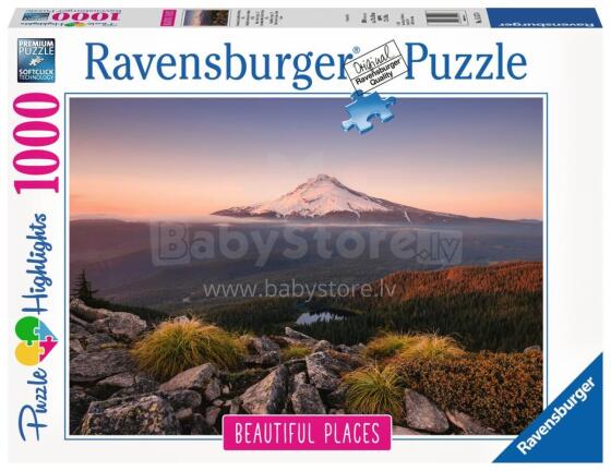 RAVENSBURGER dėlionė Stratovulkan Mount Hood 1000vnt, 15157