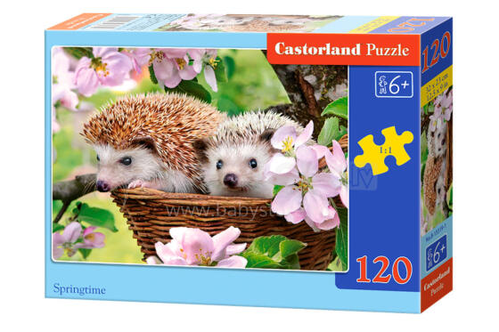 CASTORLAND puzzle Springtime, 120 el. B-13319-1