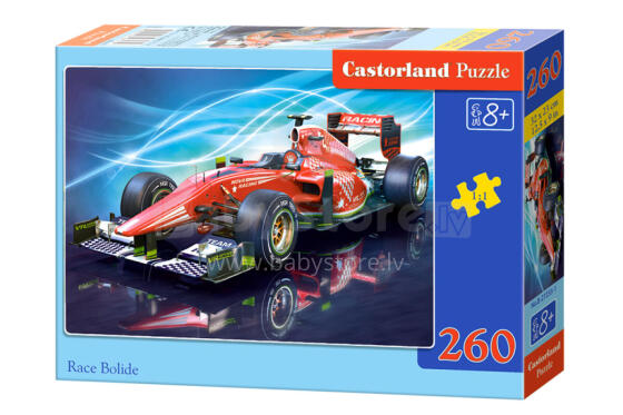 CASTORLAND pusle Race Bolide, 260 el., B-27255-1