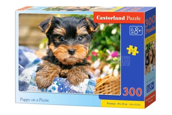 CASTORLAND puzzle Puppy on a Picnic, 300 el. B-030187