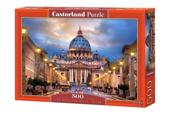 CASTORLAND puzzle The Basilica of St. Peter, 500 el.  B-52349