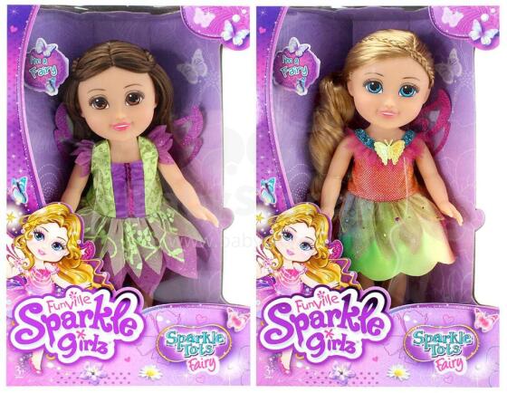 SPARKLE GIRLZ doll sparkle tots - fairy, asst, 10046