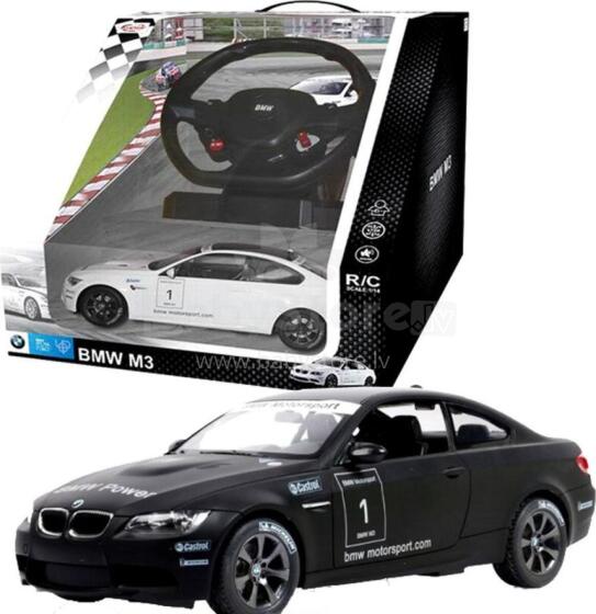 RASTAR car RC 1:14 BMW M3 with steering wheel controller, 48000-8