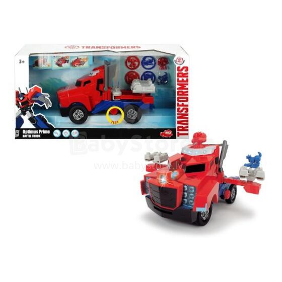 SIMBA DICKIE TOYS TRANSFORMERS Optimus Prime Battle Truck, 203116003