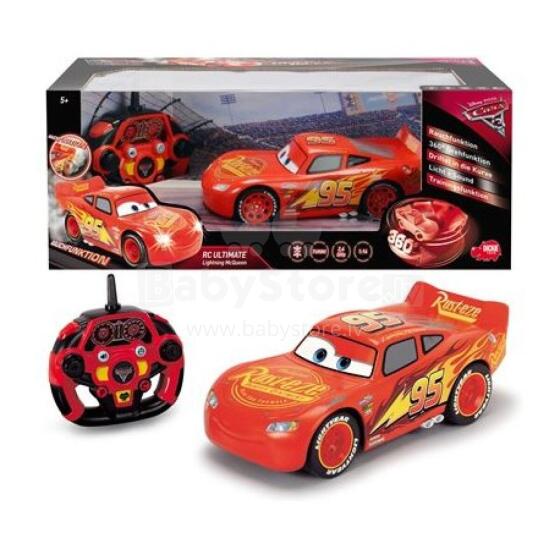 SIMBA DICKIE TOYS RC mašīna Cars 3 Feature Lightning McQueen, 203086005038