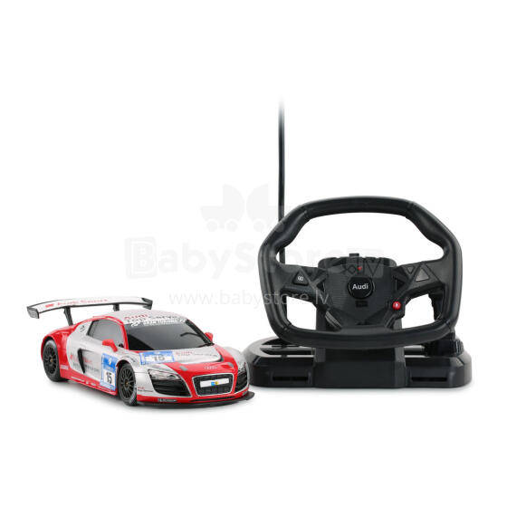 RASTAR R/C 1:18 Audi R8  with steering wheel controller, assort.,53600-10