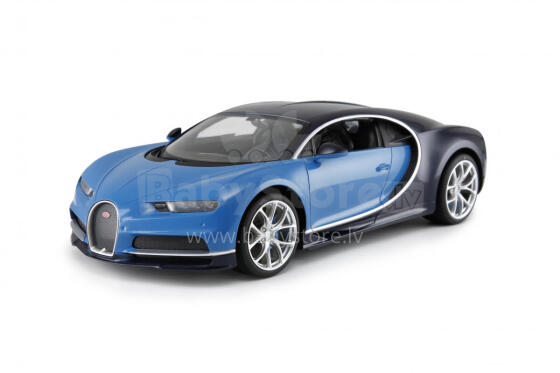 RASTAR R/C 1:14 Bugatti Chiron ar pulti vadāms, dažādas, 75700