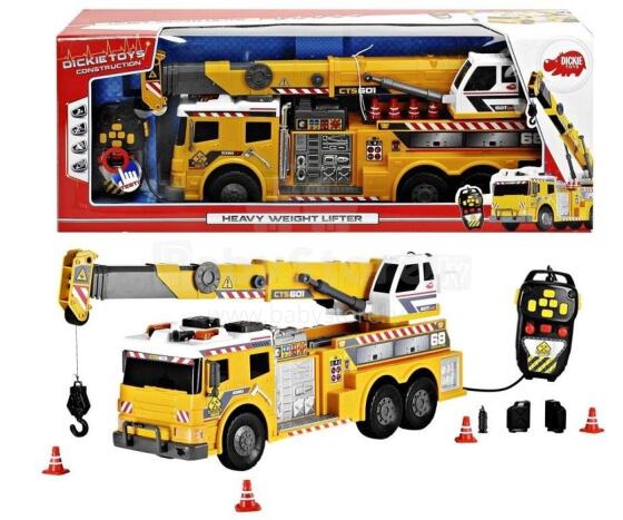 SIMBA DICKIE TOYS CONSTRUCTION R/C juhtmega kraanaauto, 203729003