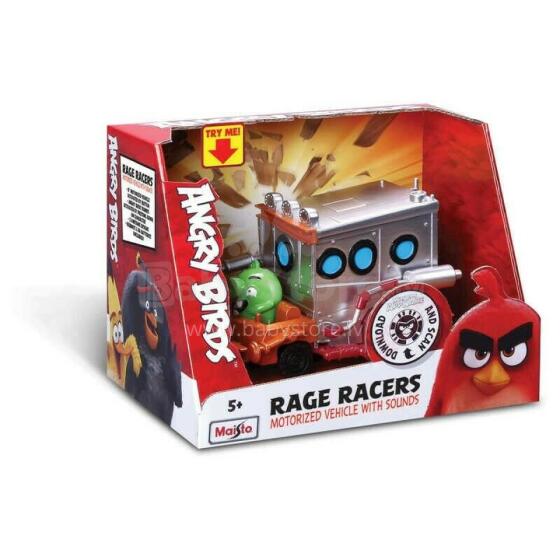 ANGRY BIRDS mootorsõiduk helidega Rage Racers, 82502