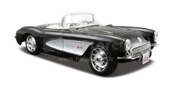 MAISTO DIE CAST automodelis 1:24 1957 Chevrolet corvette, 31275