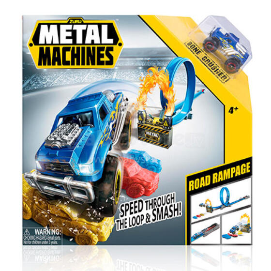 METAL MACHINES komplekts Road Rampage, 6701