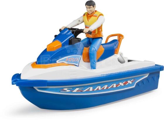 BRUDER Personal Water Craft with driver, 63150