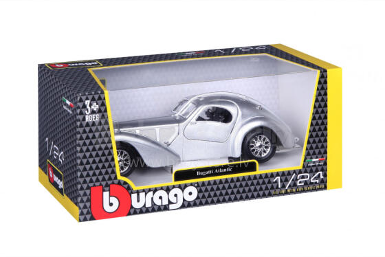 BBURAGO automodelis 1/24 Bugatti Atlantic, 18-22092