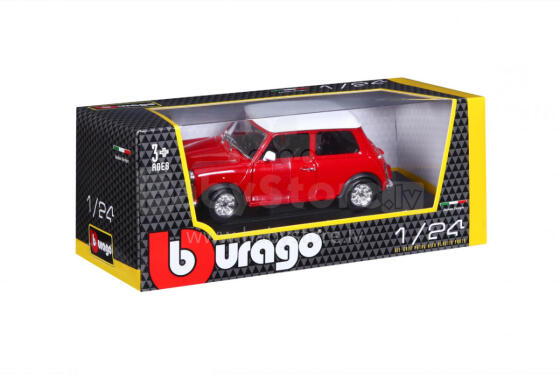 BBURAGO automodelis 1/24 Mini Cooper 1969, 18-22011