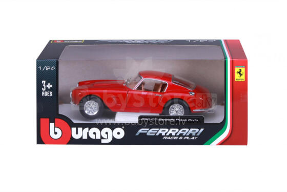 BBURAGO FERRARI auto 1/24 Ferrari RP 250 GT Berlinetta Passo Corto, 18-26025