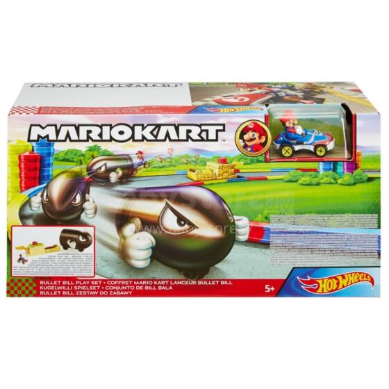 HOT WHEELS Mario Kart Bullet Bill starter, GKY54