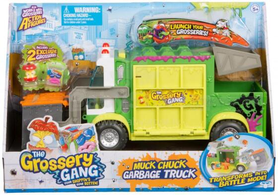 GROSSERY GANG mängukomplekt Garbage Truck S3, 69036