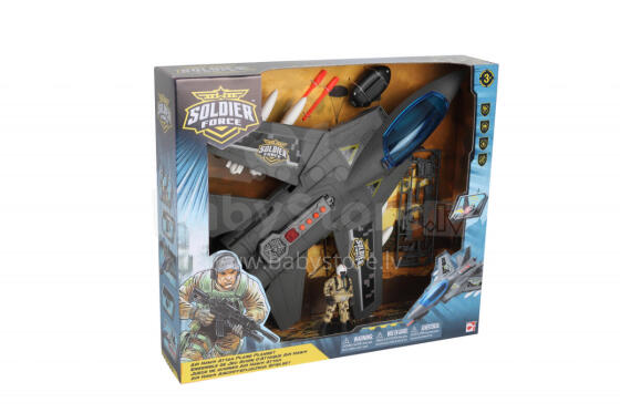 CHAP MEI playset Soldier Force Air Hawk Attak Plane, 545054