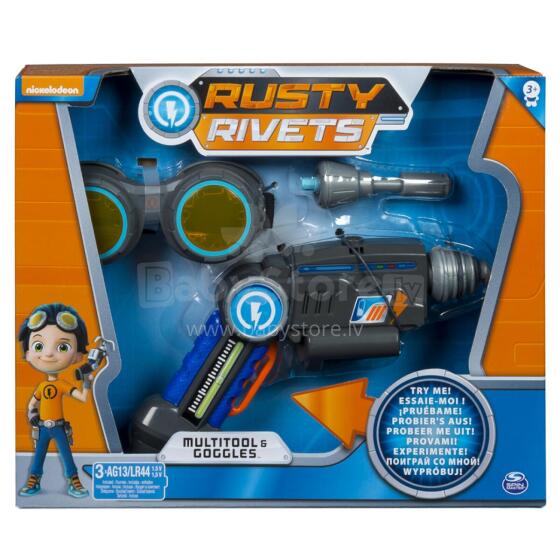 RUSTY RIVETS figūrėlių rinkinys Rusty's multi įrankis ir apsauginiai akiniai, 6034121