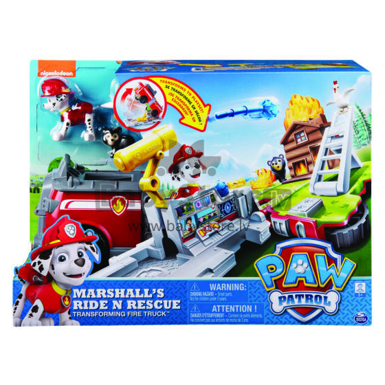 PAW PATROL rinkinys Ride and Rescue, 6046797