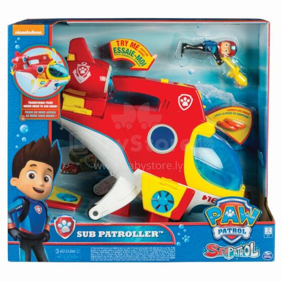 PAW PATROL rinkinys su povandeniniu laivu, 6040054