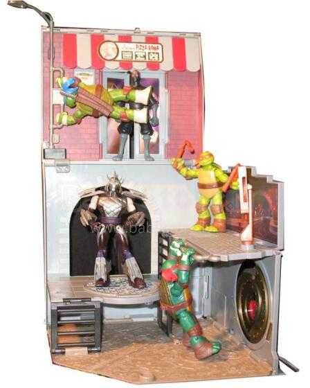 TMNT Picos dėžė- namas Pop-Up Playset - Anchovy Alley, 95031 S2