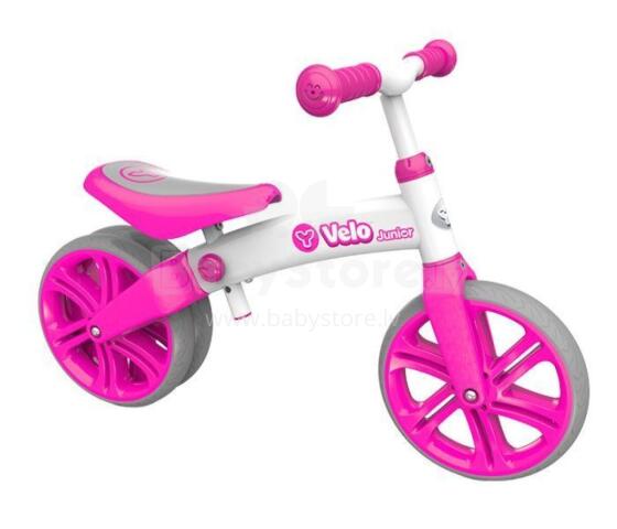 YVOLUTION pink Balance Bike YVelo Junior, 100531