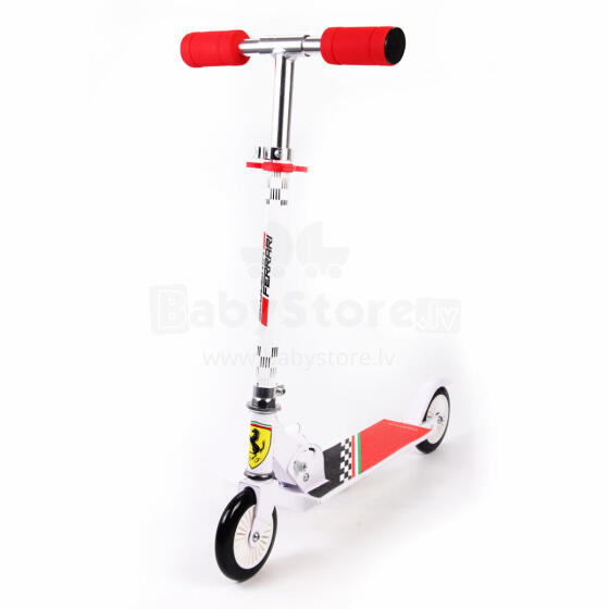 FERRARI skrejrats Kids 2 Wheel, white, FXK30