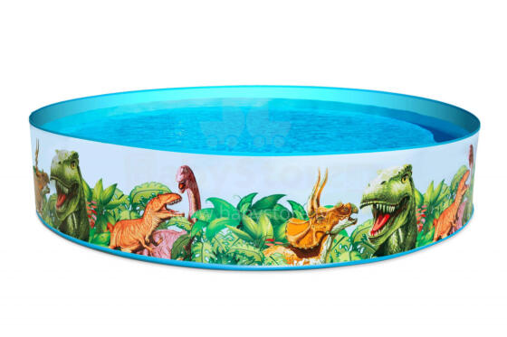 BESTWAY dinosauruse bassein Fill'N Fun 2.44m x H46cm, 55001