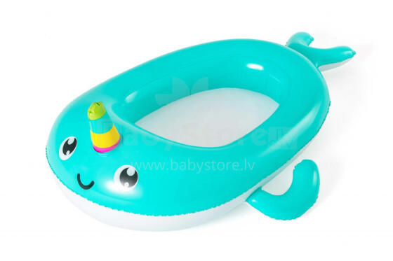 BESTWAY valtis Narwhal Baby 1.18m x 89cm., 34120